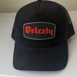 Grizzly Black Mesh Cap